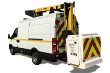 Car Hire Newton Aycliffe - 12.5m Cherry Picker (3.5T) - Van hire Newton aycliffe