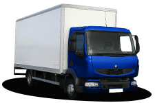 Car Hire Newton Aycliffe - 7.5T Box Truck with Powered Tail Lift - Truck hire Newton aycliffe