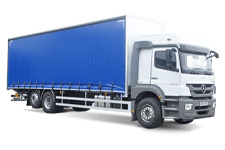 Car Hire Newton Aycliffe - 26 Tonne Curtain Side Truck - Truck hire Newton aycliffe