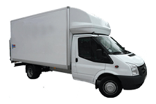 Car Hire Newton Aycliffe - Ford Luton 3.5 ton Tail Box Lift Truck - Truck hire Newton aycliffe