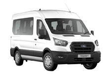 Car Hire Newton Aycliffe - Ford Minibus - Accommodates 12 Passengers - Minibus hire Newton aycliffe